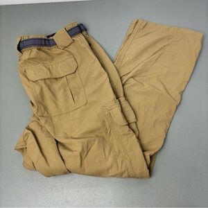 Duluth Trading Co ** Men's Dry on the Fly Cargo Pants Neutral Camel Relaxed Lx30